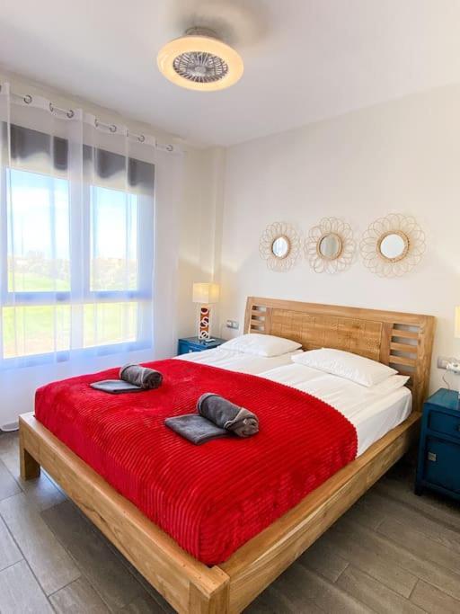 Sunny Luxury Apartment With Two Great Sunny - Level Terraces, Two Swimming Pools, In A New Complex Pueblo Majorero, Close To Fuerteventura Golf Club, Next To The Beach , Atlantico Shopping Mall And Casino In Caleta De Fuste Exterior foto